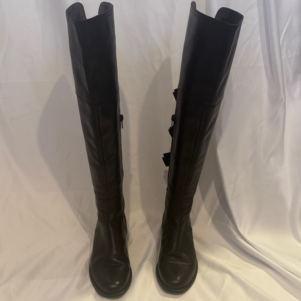 Sesto Meucci Black Over the Knee Boots